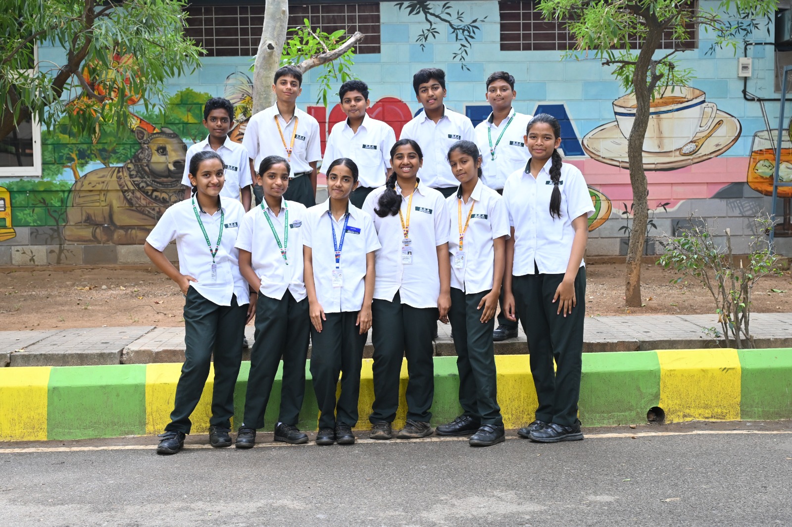 Students in campus